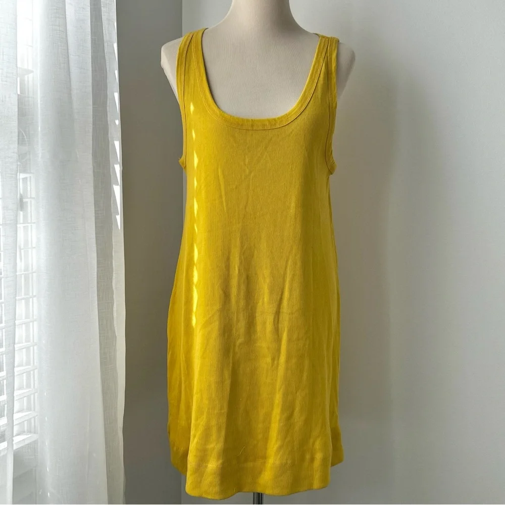 🍒NWOT Free People Beach Tracey Midi Dress. Gold. Size: Large. - Picture 2 of 11